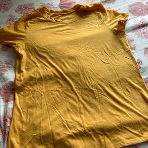 Torrid Classic Fit Mustard Yellow tee